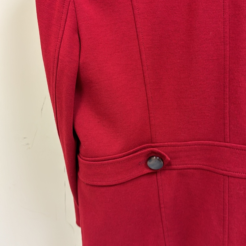 Plus size Talbots red blazer - Picture 7 of 10